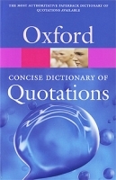 Concise Oxford Dictionary of Quotations артикул 7508a.